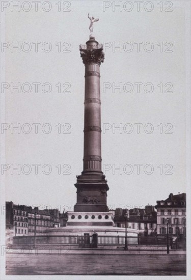 Baldus, Paris, Colonne de Juillet (Bastille)