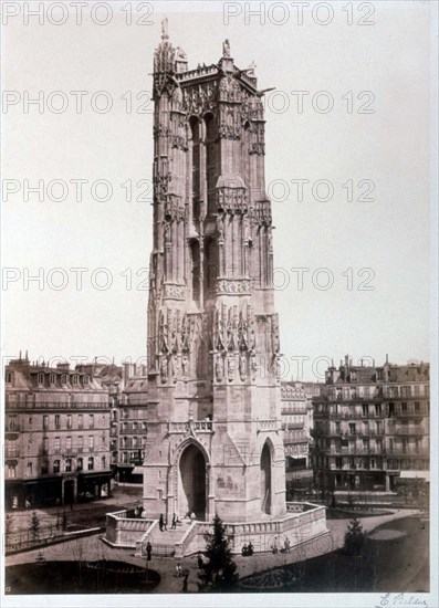 Baldus, Paris, Tour Saint Jacques