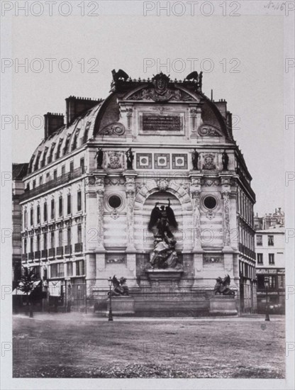 Baldus, Paris, Fontaine Saint-Michel