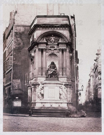 Baldus, Paris, Fontaine Molière, rue de Richelieu