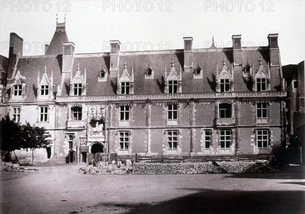 Baldus, Blois castle, Louis XII aisle