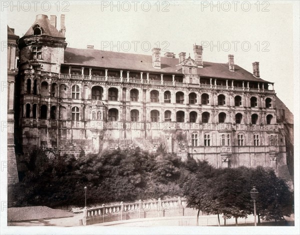 Baldus ?, Château de Blois, façade des loges