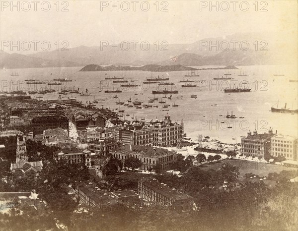 Hong Kong bay (China)