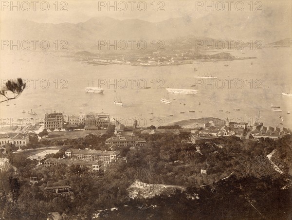 Baie de Hong Kong et Kowloon (Chine)
