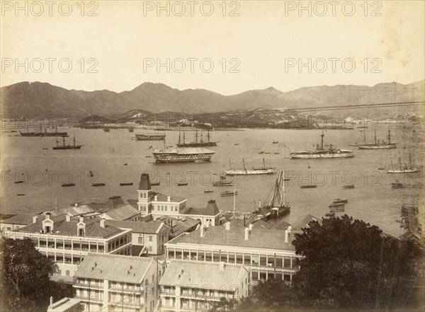 Hong Kong harbour (China)