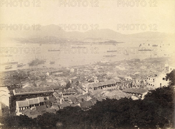 Hong Kong harbour (China)