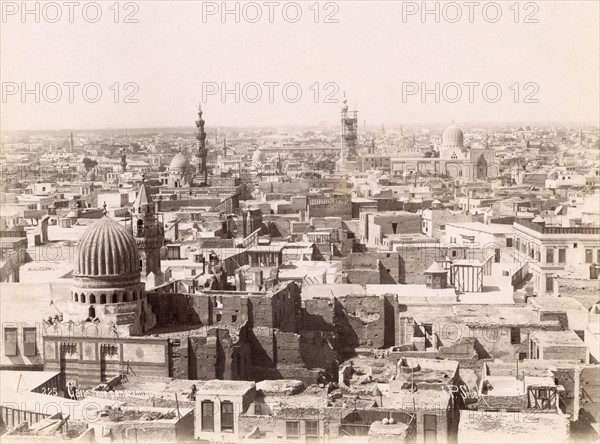 Overall view of Cairo (Egypt)