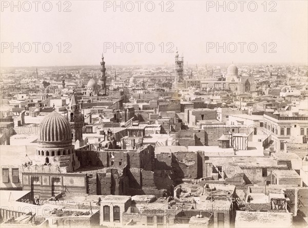 Vue générale du Caire (Egypte)