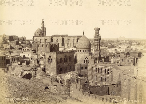 Vue du Caire (Egypte)