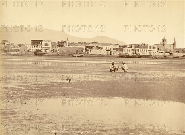 Vue générale de Suez (Egypte)