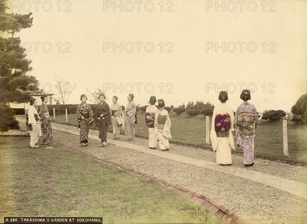 Jardin de Takashima à Yokohama (Japon)