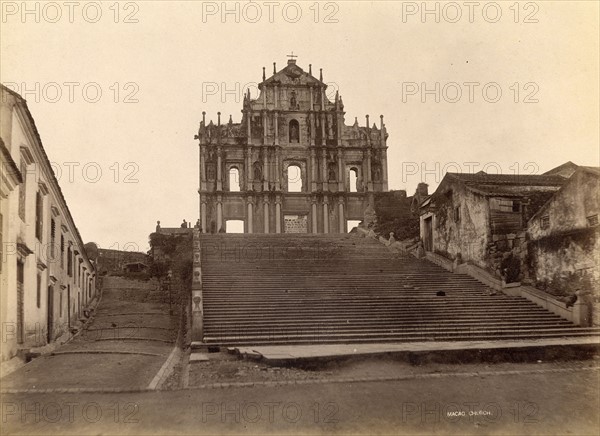 Vieille église de Macao (Chine)