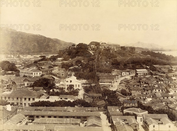 Vue de Macao (Chine)