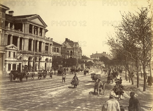 Vue de Shanghaï (Chine)