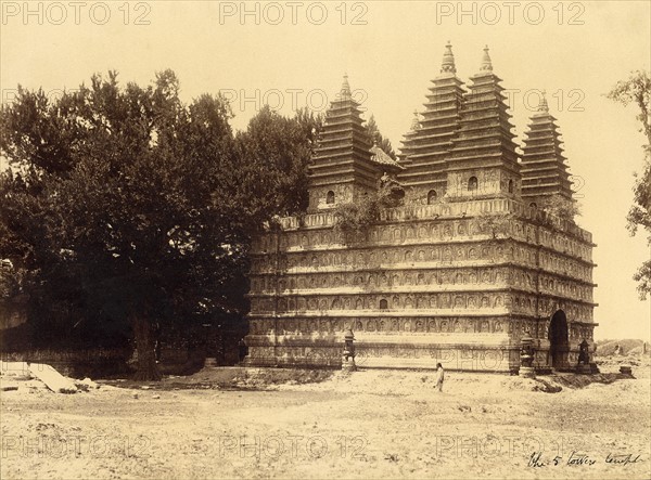 Le Temple des Cinq Pagodes (Chine)