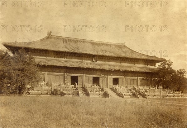 Ming tombs in Peking (China)