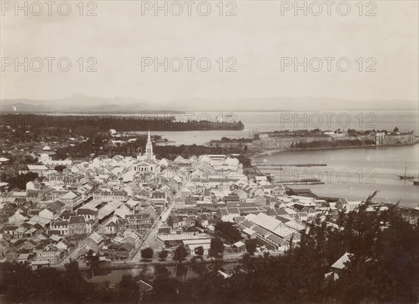 Antilles, vue de Fort-de-France