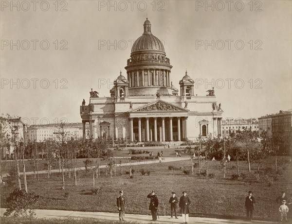 Russie, Cathédrale Saint-Isaac, à Saint-Pétersbourg