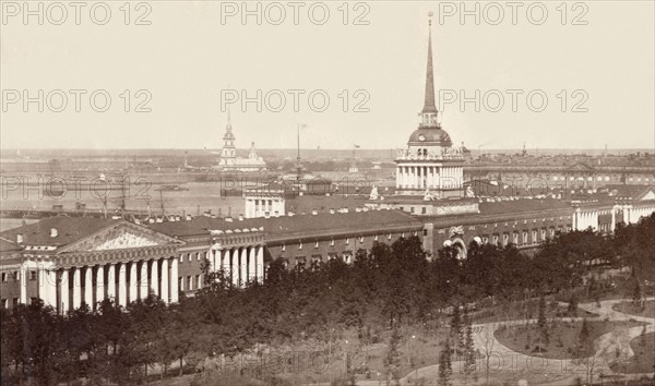 Russia, Admiralty Palace in St. Petersburg