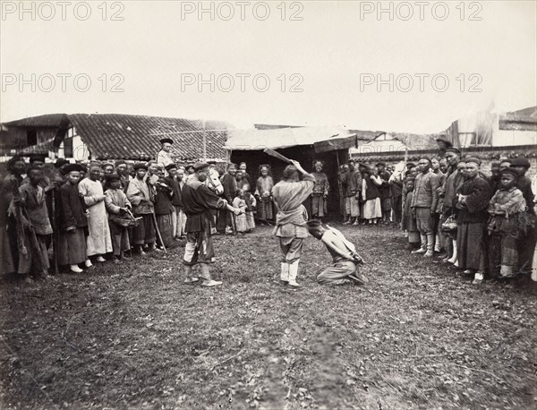 China, scene of execution