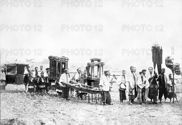 China, funeral procession