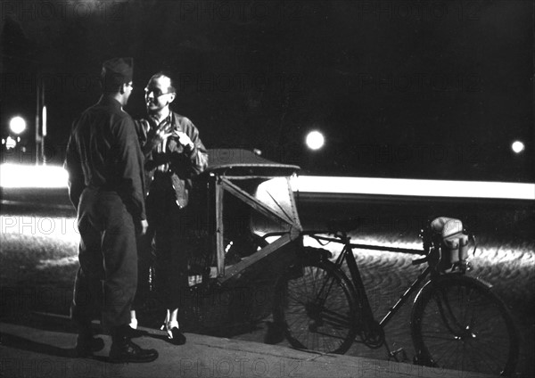 Parisian Taxi during the Liberation of Paris (August 1944)