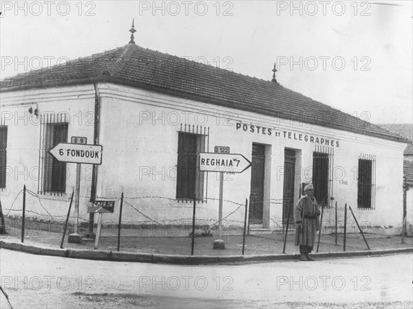 Algeria, security area between Fondouk and Reghaia