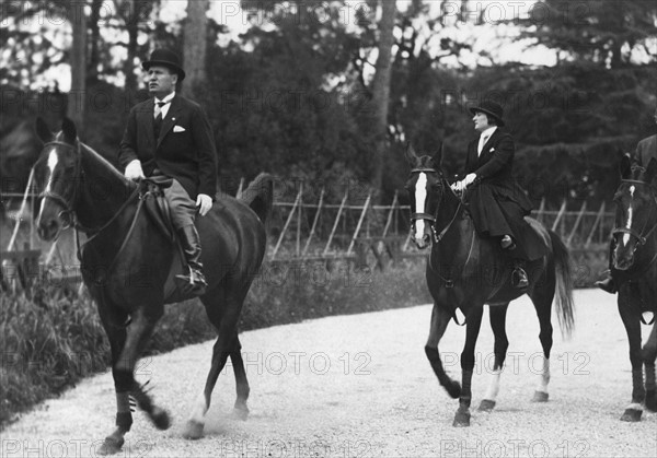 The 'Duce' during his leisure time (1927)