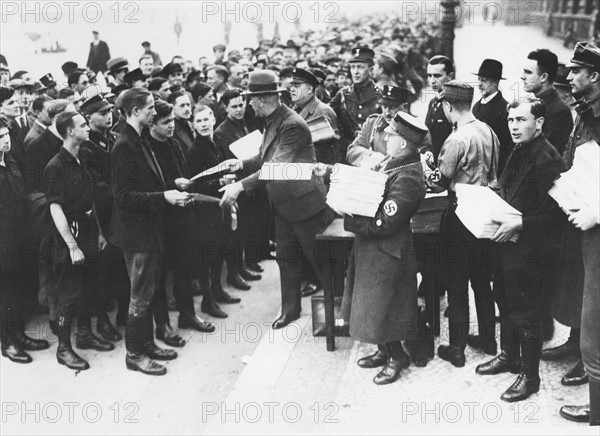 Le plébiscite hitlérien (1934)