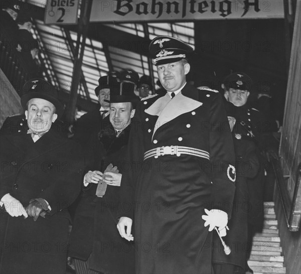 Von Doernberg, head of the Reich protocole (1938)