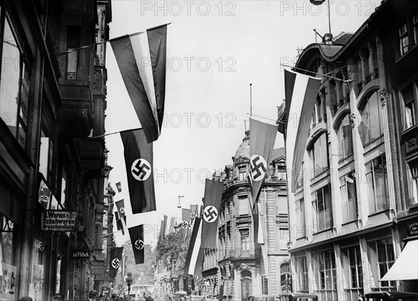 The Saar region before the plebiscite for the incorporation into Germany (1934)