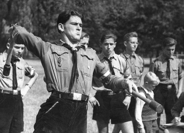 Hitler Youth boys in Quedlinburg (1943)