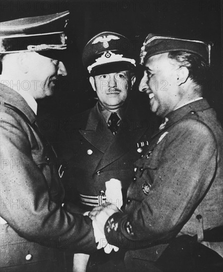 Franco and Hitler (1940)