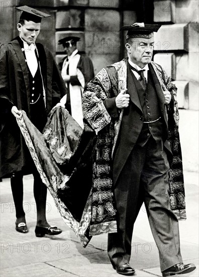 Lord Stanley Baldwin à Cambridge, 1938