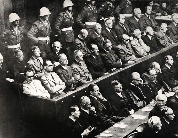 Nuremberg trial (1945-1946), the accused