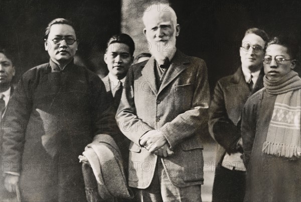 George Bernard Shaw et Hung Sung, 1933