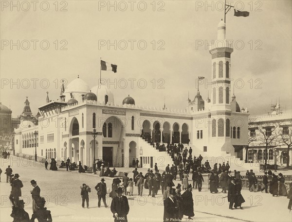 Paris. 1900 World Exhibition. The Algerian Palace.