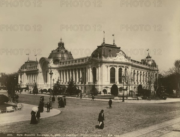 Paris. 1900 World Exhibition. The Petit Palais.