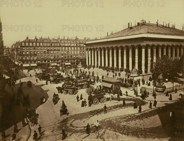 Paris. Place de la Bourse.