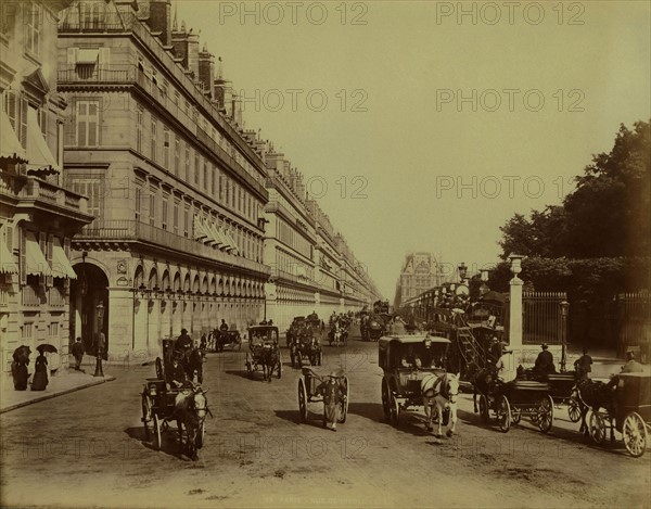 Paris. Rue de Rivoli.