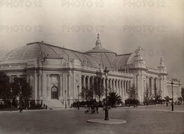 Paris. 1900 World Exhibition. The Grand Palais.