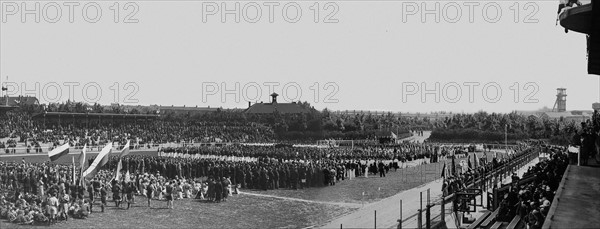 Meeting of the Polish youth in Lens, northern France