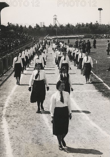 Polish youth celebration in Lens, 1939