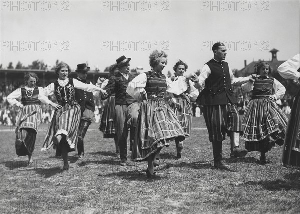 Fête de la Jeunesse polonaise à Lens, 1939