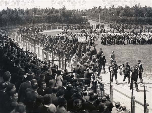 Polish youth celebration in Lens, 1939