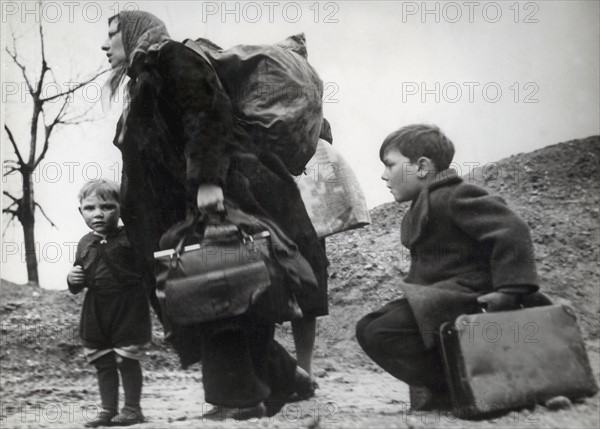 German civilians pay the price of war, 1945