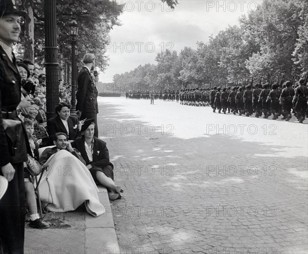 The 14th of July parade in Paris