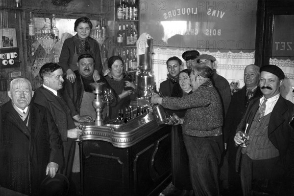 The winner of the three million jackpot, Lauriston street in Paris