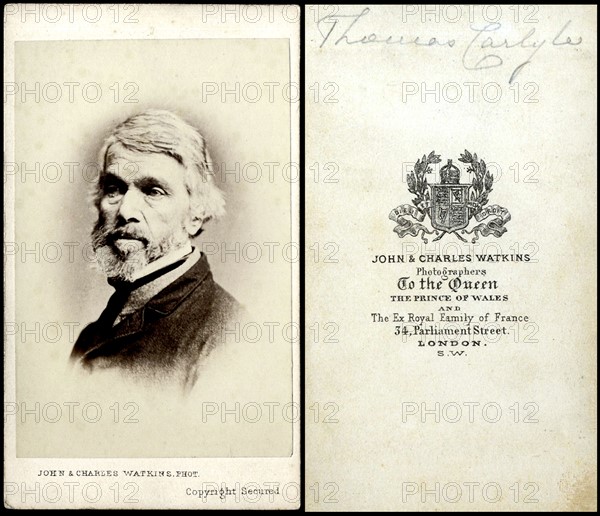 Portrait of Thomas Carlyle