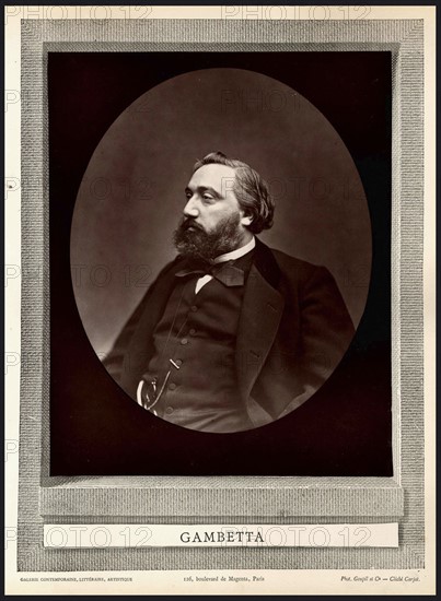 Portrait of Léon Gambetta